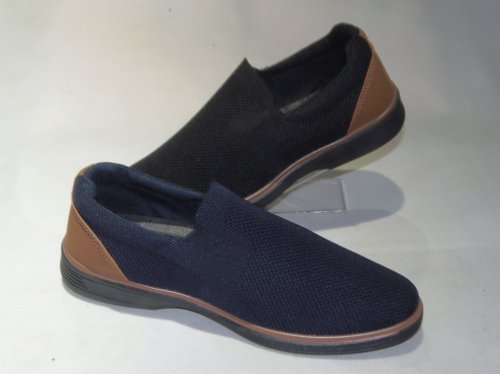 A8278-13 półbuty męskie materiałowe W