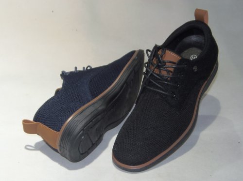 A8276-1 półbuty męskie materiałowe S