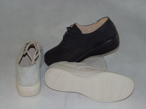 A7110-1 półbuty wiązane dziurkowane S