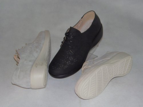 A7110-5 półbuty wiązane dziurkowane T