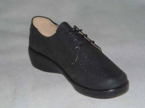 A7110-1 półbuty wiązane dziurkowane
