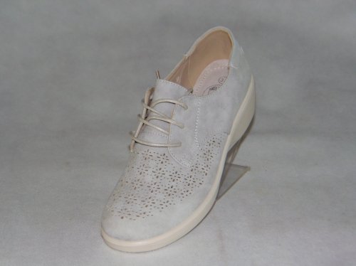 A7110-5 półbuty wiązane dziurkowane U