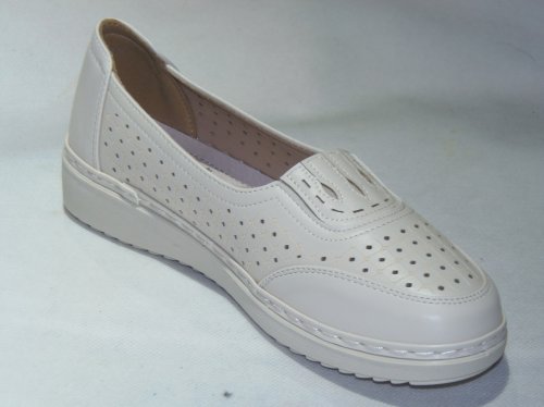 A7409-3 półbuty damskie dziurkowane S