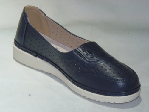A7409-14 półbuty damskie dziurkowane S