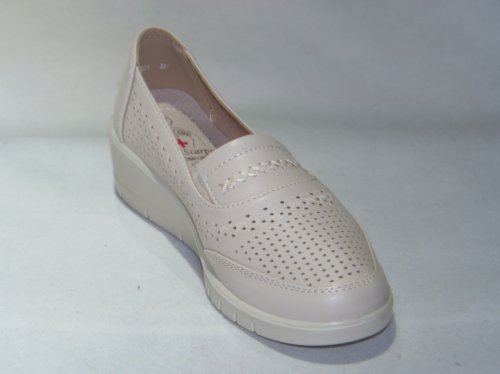 A7421-3 półbuty damskie dziurkowane S