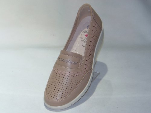 A7421-10 półbuty damskie dziurkowane P