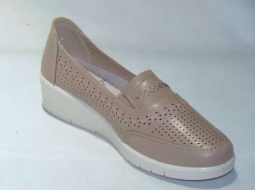 A7421-10 półbuty damskie dziurkowane S