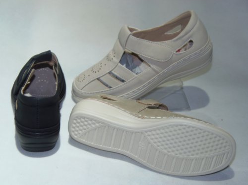 A7444-47 półbuty damskie dziurkowane Y