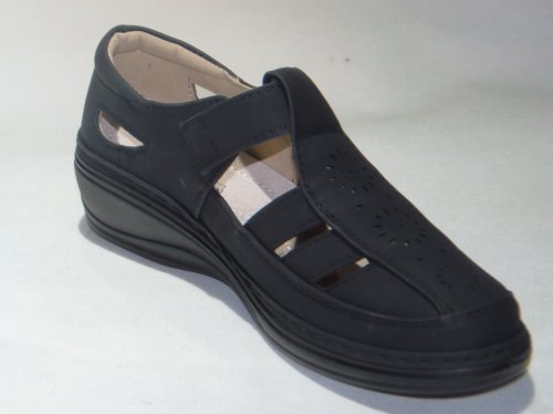 A7444-1 półbuty damskie dziurkowane Y