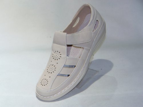 A7444-3 półbuty damskie dziurkowane P