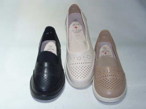 A7420-10 półbuty damskie dziurkowane U