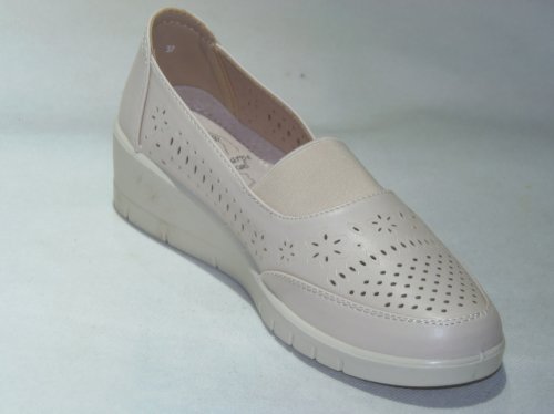 A7420-3 półbuty damskie dziurkowane S