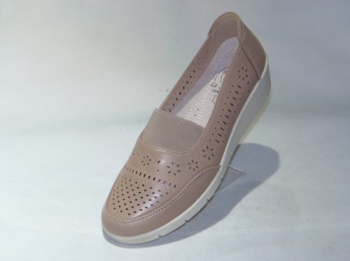 A7420-10 półbuty damskie dziurkowane P