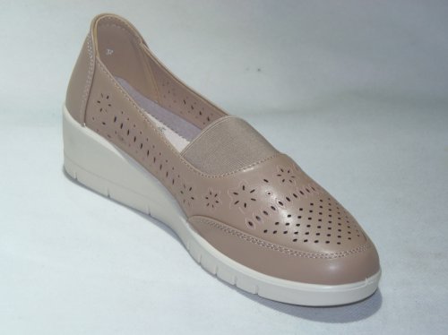 A7420-10 półbuty damskie dziurkowane S
