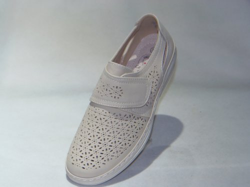 A7443-3 półbuty damskie dziurkowane P