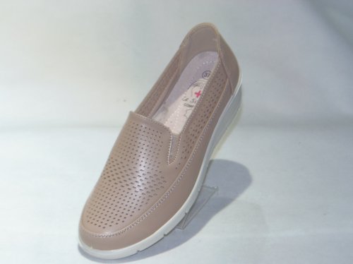 A7422-10 półbuty damskie dziurkowane P