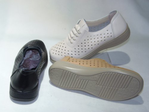 A7449-16 półbuty damskie dziurkowane Y