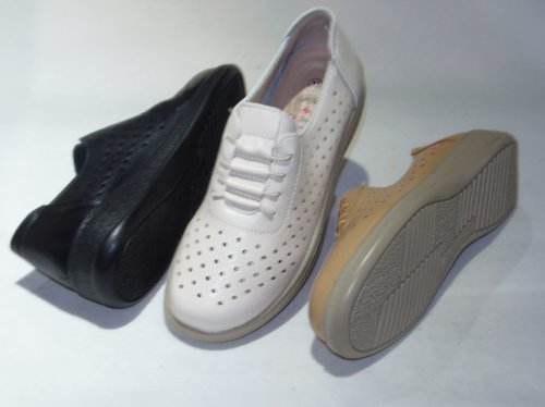 A7449-16 półbuty damskie dziurkowane Z