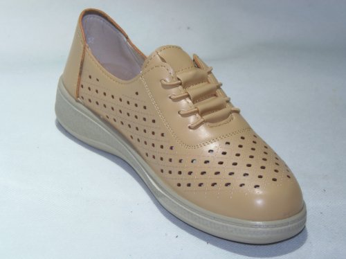 A7449-16 półbuty damskie dziurkowane S