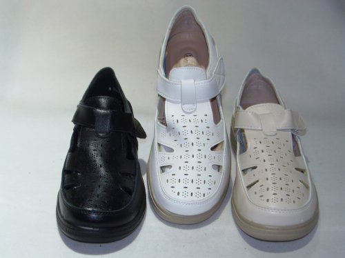 A7448-3 półbuty damskie dziurkowane U