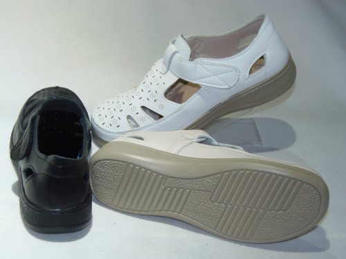 A7448-2 półbuty damskie dziurkowane Y