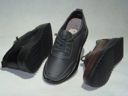 A7506-1 półbuty damskie wiązane T