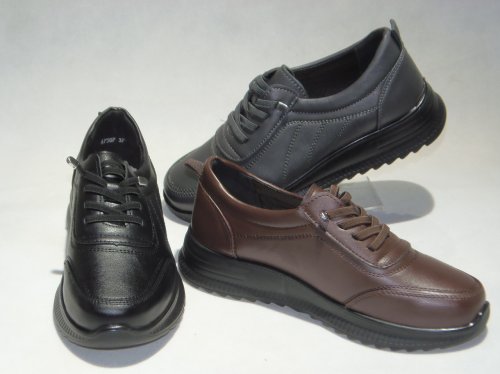 A7507-5 półbuty damskie wiązane U