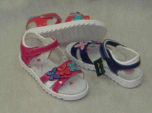 A 4768-22 Sandałki dziecięce dziewczęce w rozmiarach od 31 do 36 B